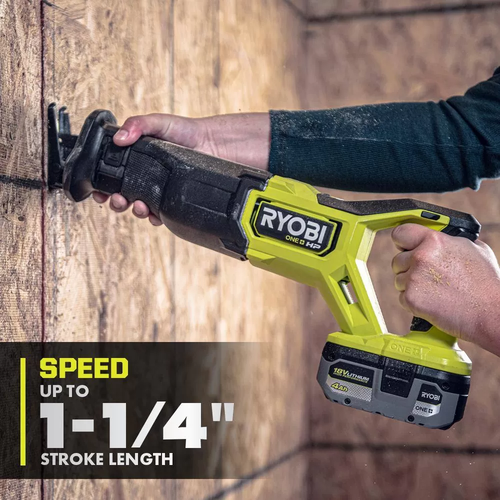 RYOBI PBLCK106K2 ONE+ 18V Cordless Brushless HP 6-Tool Combo Kit