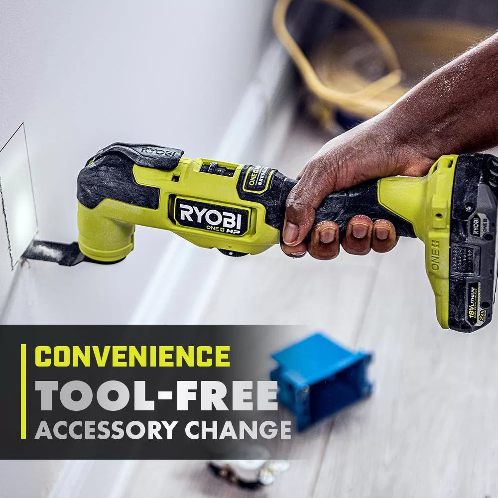 RYOBI PBLCK303K ONE+ HP 18V Brushless Cordless Combo Kit (3-Tool) with (2) HIGH PERFORMANCE Batteries, Charger, and Bag