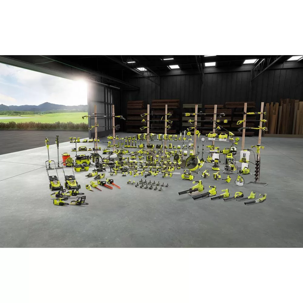 RYOBI PCL1304K1N ONE+ 18V Cordless 3-Tool Campers Combo Kit with Work Light, Speaker, Fan, 1.5 Ah Battery, and Charger