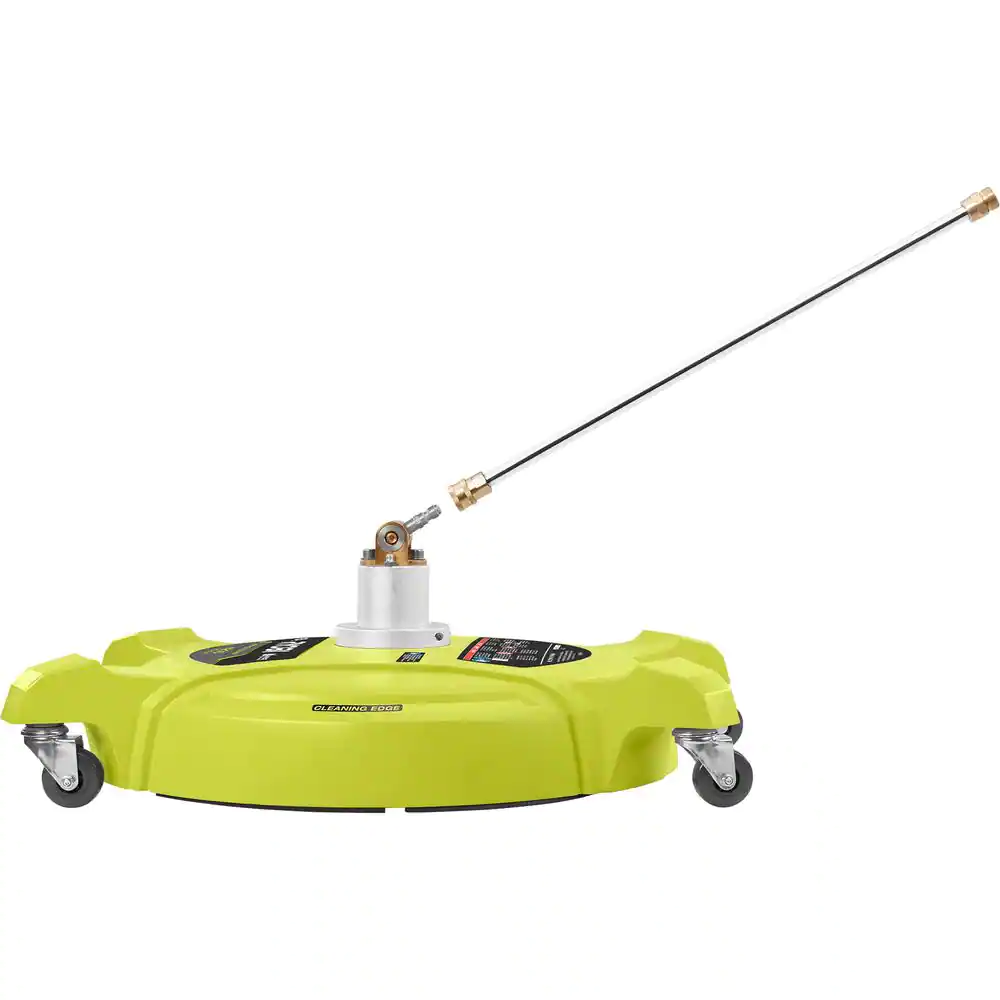 RYOBI RY31018VNM 18 in. 4200 PSI Quick Connect Pressure Washer Surface Cleaner for Gas Pressure Washers with Caster Wheels
