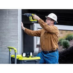 RYOBI PSBRH01B ONE+ HP 18V Brushless Cordless Compact 5/8 in. SDS Rotary Hammer (Tool Only)