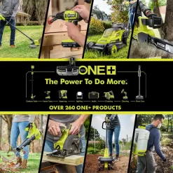 RYOBI P2402BTL-BK ONE+ 18V 1 Gal. Spreader with 4.0 Ah Battery and Charger
