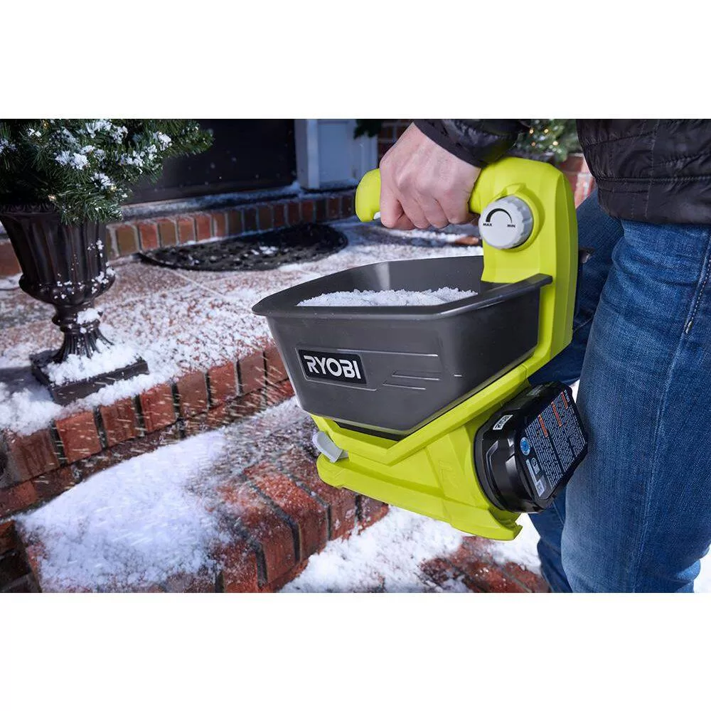 RYOBI P2402BTL-BK ONE+ 18V 1 Gal. Spreader with 4.0 Ah Battery and Charger