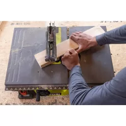 RYOBI PBLTS01K ONE+ HP 18V Brushless Cordless 8-1/4 in. Compact Portable Jobsite Table Saw Kit with (2) 4.0 Ah Batteries and Charger