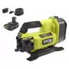 RYOBI RY20WP182K ONE+ HP 18V 1/4 hp Cordless Battery Powered Transfer Pump with 2.0 Ah Battery and Charger