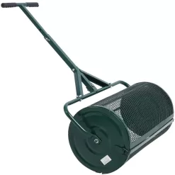 Tenleaf SXB554057 Peat Moss Spreader 24 in., Compost Spreader Metal Mesh, T shaped Handle for planting seeding