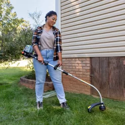 Senix GTC4QL-L 26.5 cc Gas 4-Stroke Attachment Capable Curve Shaft Trimmer