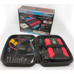 Smartech Products JS-15000N Smartech JS-15000N 15000 mAh Lithium Powered Vehicle Jump Starter and Power Bank Starter and Power Bank