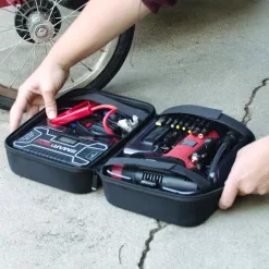 Smartech Products TECH-5000P Power Kit TECH-5000P Vehicle Jump Starter and Power Bank with Accessories + Air Compressor + Carrying Case