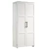HomeVisions Soft White Storage Cabinet