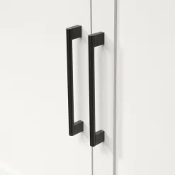 HomeVisions Soft White Storage Cabinet
