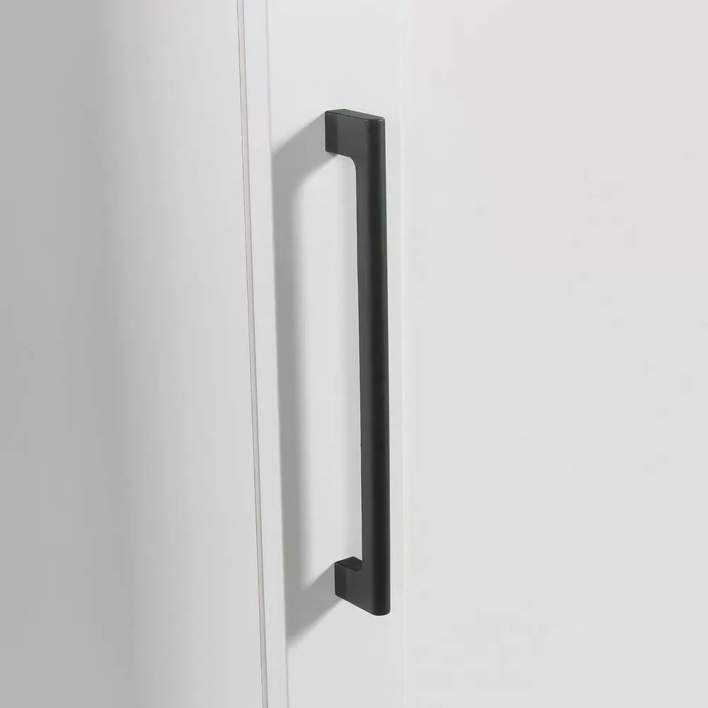 SAUDER HomePlus Soft White Pantry with Reversible Door
