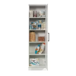 SAUDER HomePlus Soft White Pantry with Reversible Door