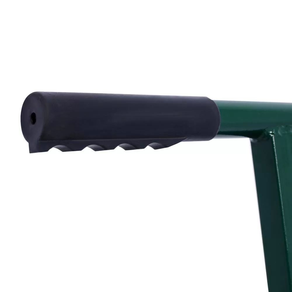 Kahomvis GH-LKW4-057 24 in. Steel Handle Peat Moss Spreader, Metal Compost Spreader Metal Mesh (Dia 15.7 in.)