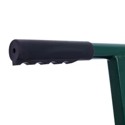 Tidoin GH-YDW4-057 24 in. Green Steel Handheld Peat Moss Spreader Compost Spreader Metal Mesh with T Shaped Handle