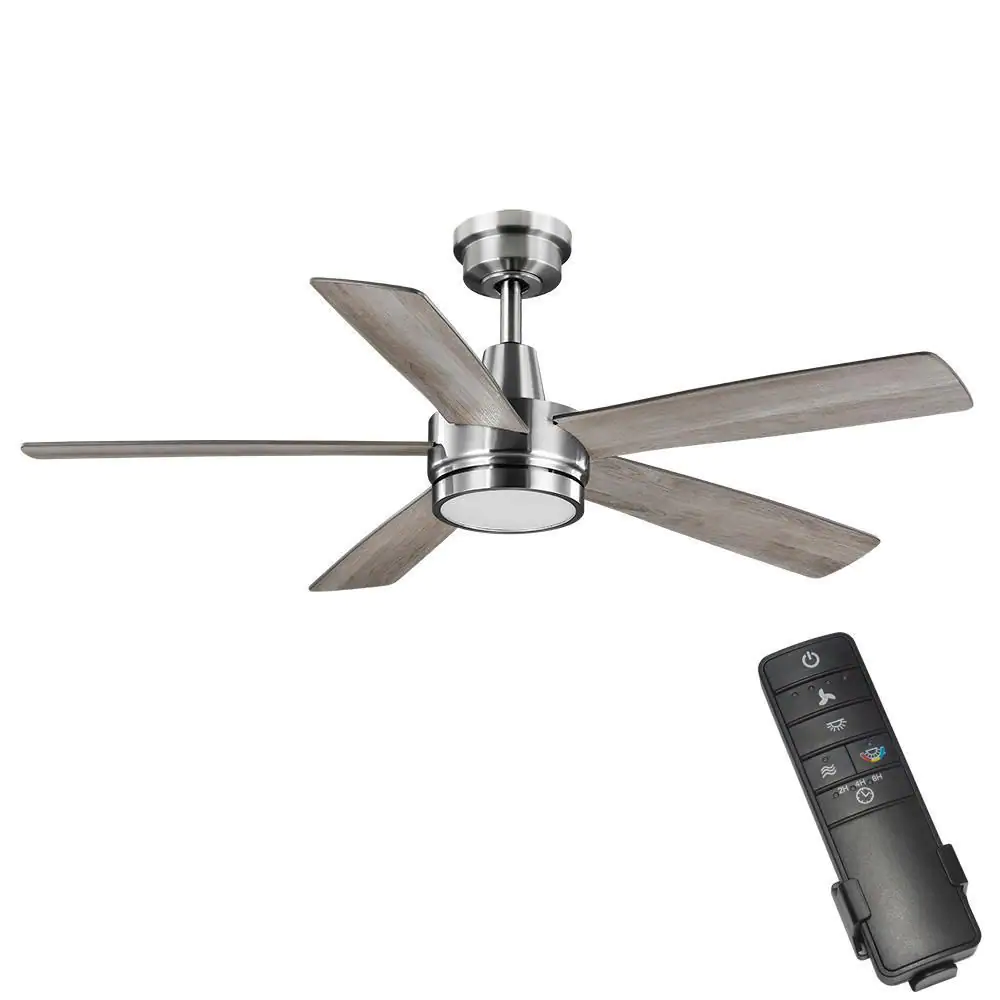Hampton Bay Fanelee 52133 54 in. White Color Changing