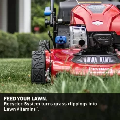 Toro 21462 Recycler 22 in. Briggs And Stratton Personal Pace Rear Wheel Drive Walk Behind Gas Self Propelled Lawn Mower with Bagger