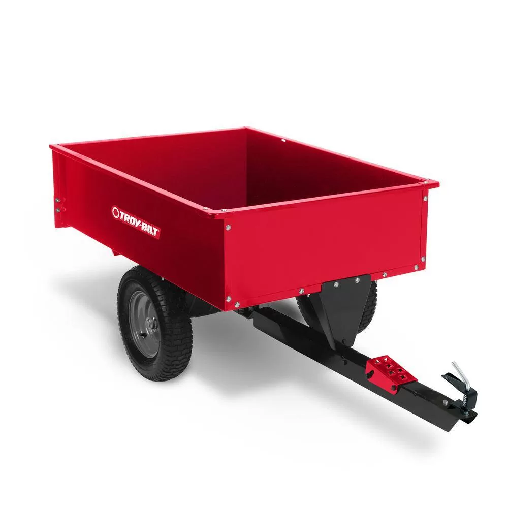 Troy-Bilt 12 cu. ft. Steel Swivel Dump Cart