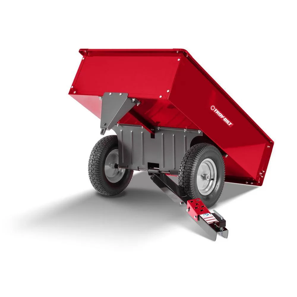 Troy-Bilt 12 cu. ft. Steel Swivel Dump Cart