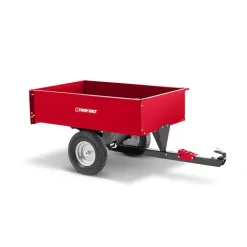 Troy-Bilt 12 cu. ft. Steel Swivel Dump Cart