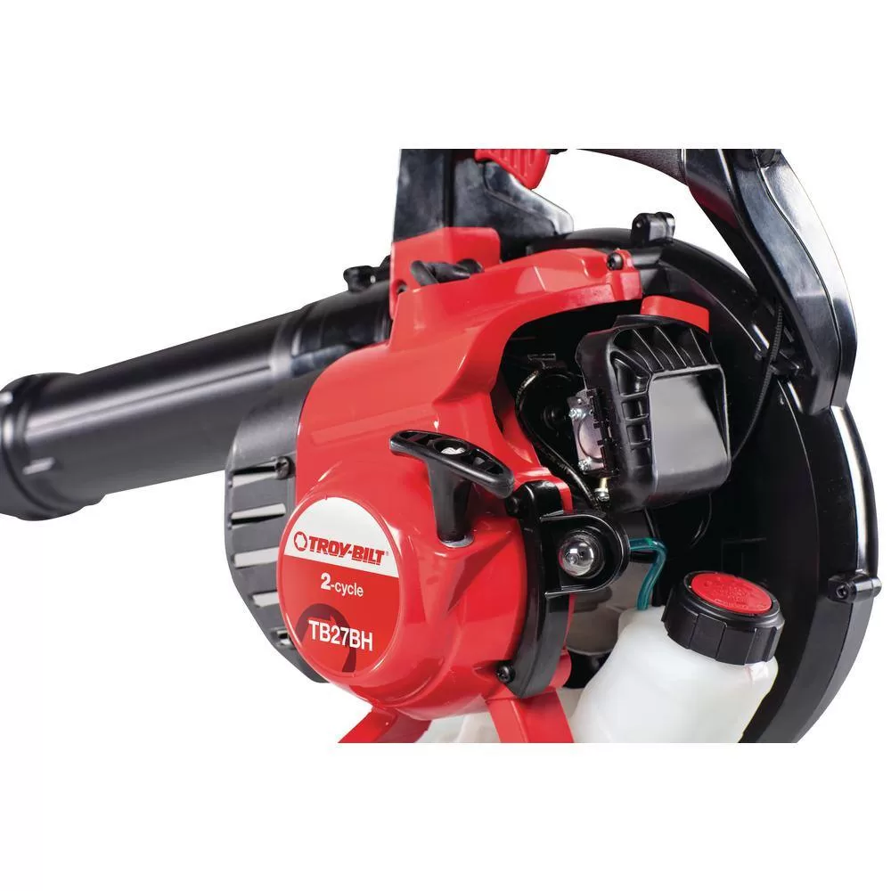 Troy-Bilt TB27BH 205 MPH 450 CFM 27 cc 2-Cycle Full-Crank Engine Gas Leaf Blower