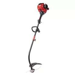 Troy-Bilt TB25CH 25 cc Gas 2-Stroke Curved Shaft Trimmer with Attachment Capabilities