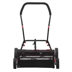 Troy-Bilt TB18R 18 in. Manual Walk Behind Reel Lawn Mower with Grass Catcher