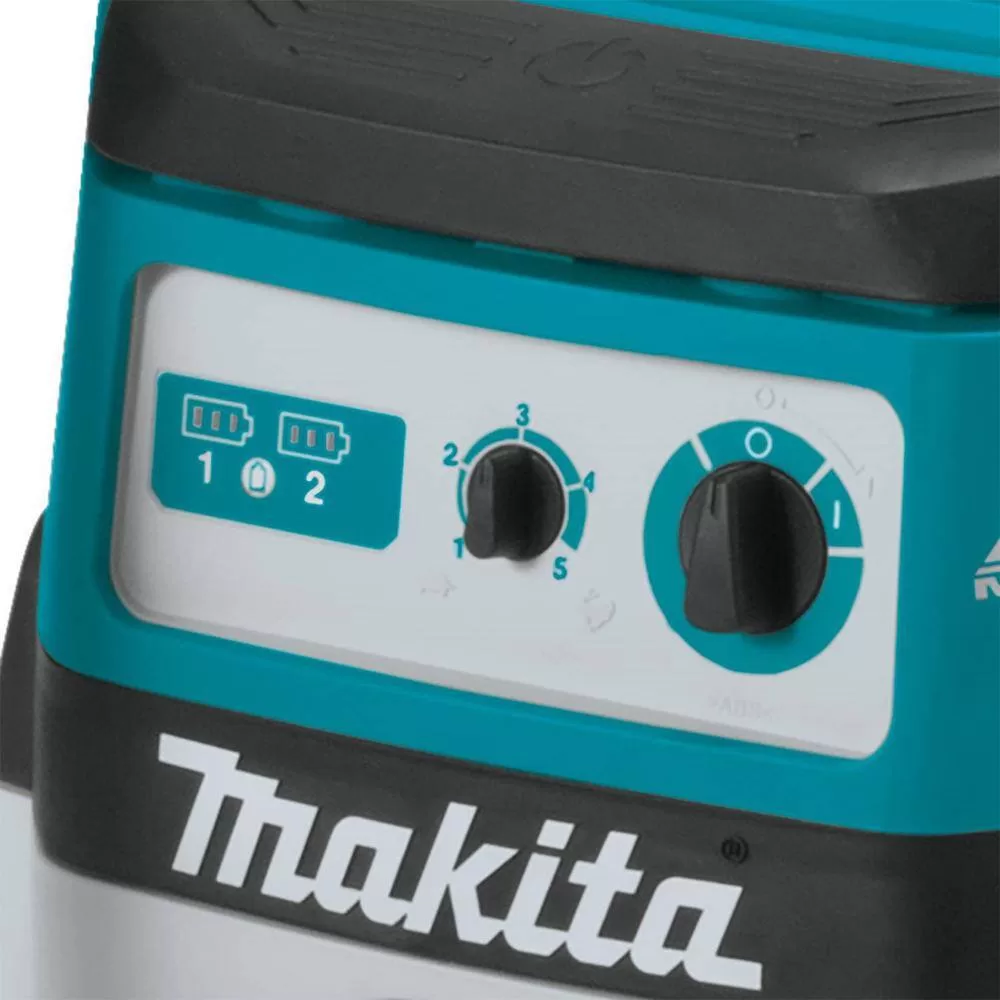 Makita XCV23Z 18V X2 (36V) LXT Lithium-Ion Brushless Cordless 4 Gallon Wet/Dry Dust Extractor/Vacuum, Tool Only