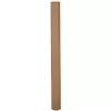 EVERMARK 4000R-066-UN0NL Stair Parts 4000 66 in. x 3 in. Unfinished Red Oak Square Craftsman Solid Core Newel Post