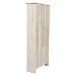International Concepts 72 in. Unfinished Wood 6-shelf Standard Bookcase with Adjustable Shelves