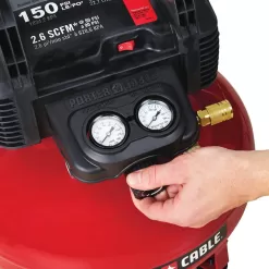 Porter-Cable C2002 6 Gal. 150 PSI Portable Electric Pancake Air Compressor