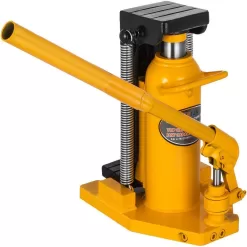 VEVOR QJD10T00000000001V0 Toe Jack Lift Hydraulic Machine 5-Ton to 10-Ton Air Hydraulic Toe Jack Proprietary Heat-Treated Steel, Yellow