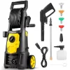 VEVOR DDG176GPM110VE5SAV1 Electric Pressure Washer 2000 PSI Max. 1.76 GPM Power Washer with 30 ft. Hose & Reel, 5 Quick Connect Nozzles,ETL Listed