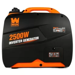 WEN DF250iX Super Quiet 2500-Watt Portable Dual Fuel Powered Inverter Generator with Recoil Start, Fuel Shut-Off and CO Sensor