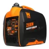 WEN DF250iX Super Quiet 2500-Watt Portable Dual Fuel Powered Inverter Generator with Recoil Start, Fuel Shut-Off and CO Sensor