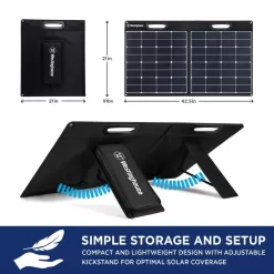 Westinghouse WSolar100p WSolar100p Portable 100W Solar Panel