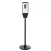 Alpine Industries 430-S-S 40 oz. Automatic Liquid Soap and Hand Sanitizer Dispenser in White with Floor Stand