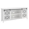 Meyer&Cross Clementine 68 in. White TV Stand Fits TV's up to 80 in.