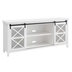 Meyer&Cross Clementine 68 in. White TV Stand Fits TV's up to 80 in.