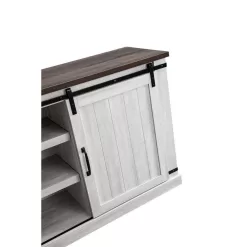 FESTIVO 68 in. White TV Stand for TVs Up to 70 in.