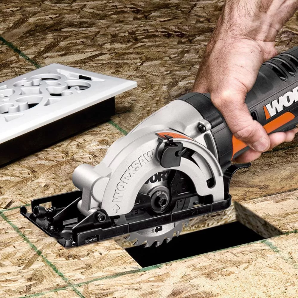 Worx WX523L POWER SHARE 20-Volt Worxsaw 3-3/8 in. Compact Circular Saw
