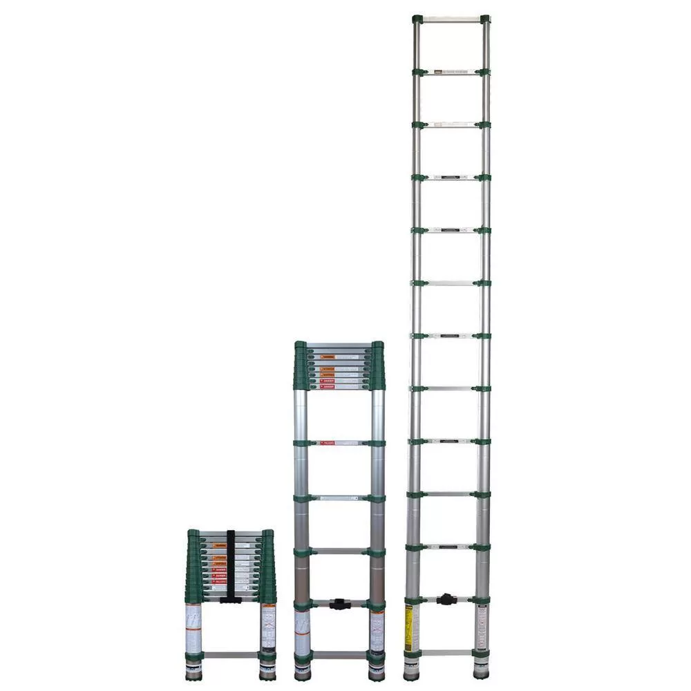 XTEND + CLIMB 780P+ 12.5 ft. Aluminum Telescoping Extension Ladder (16.5 Reach Height), 300 lbs. Load Capacity Type 1A Duty Rating