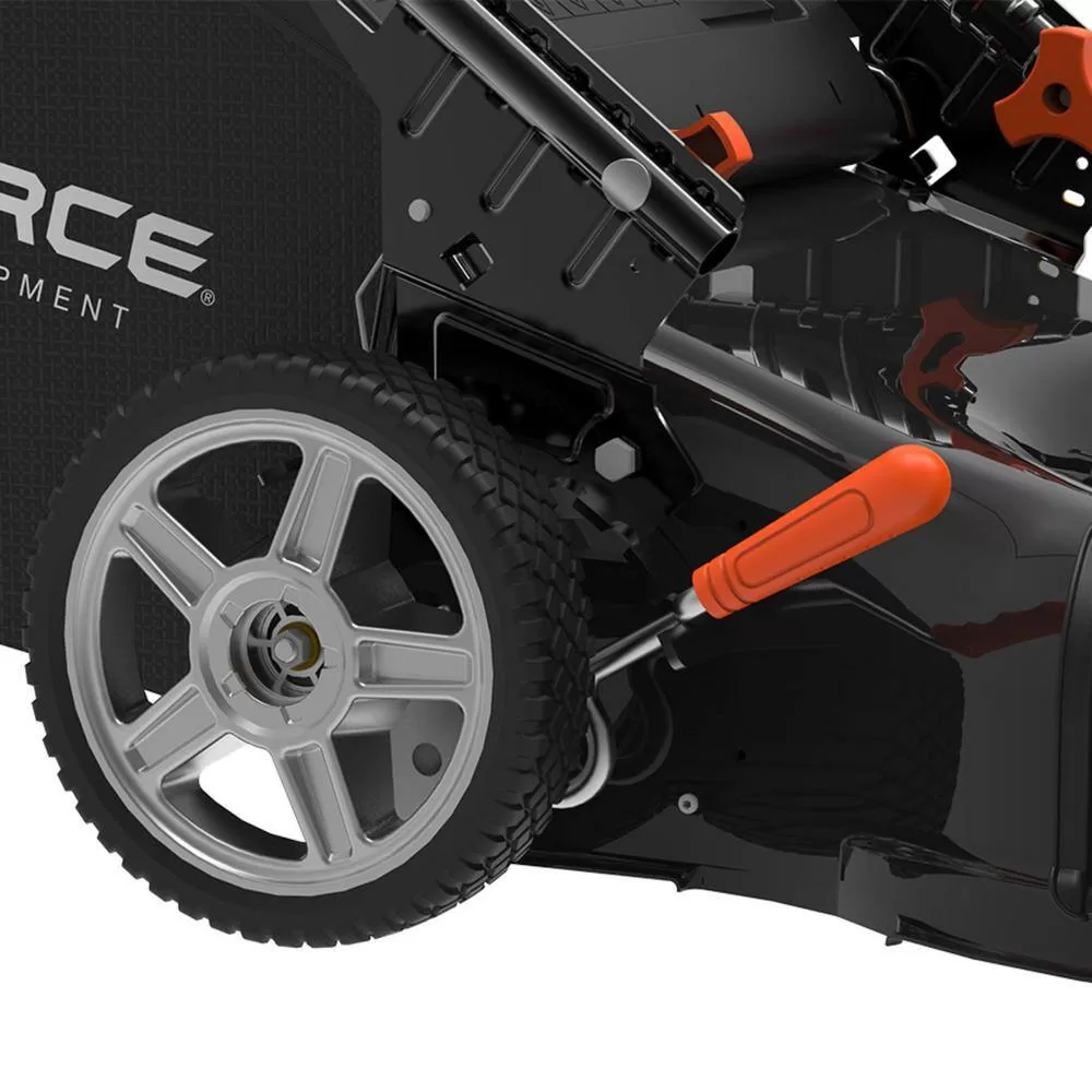 YARD FORCE YF22-3N1 21 in. 140cc Briggs and Stratton e500 Engine 3-In-1 Gas Walk Behind Lawn Mower