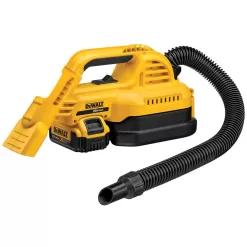 DEWALT DCV517Bwb 20V MAX Cordless 1/2 Gal. Wet/Dry Portable Vacuum and (1) 20V MAX Compact Lithium-Ion 2.0Ah Battery