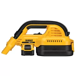 DEWALT DCV517Bwb 20V MAX Cordless 1/2 Gal. Wet/Dry Portable Vacuum and (1) 20V MAX Compact Lithium-Ion 2.0Ah Battery
