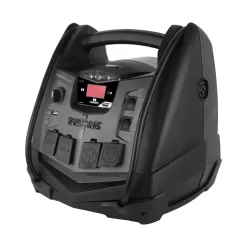 Schumacher SJ1427 6-in-1 Portable Power Station and 1500 Peak Amp Jump Starter 150-Psi