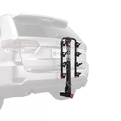 Allen Sports Deluxe Locking Quick Release 4-Bike Carrier fits 2 in receiver hitch, 140 lbs capacity, Model 542QR