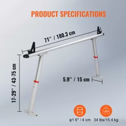 BENTISM Truck Rack Pick up Truck Ladder 17