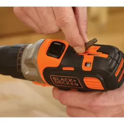 BLACK+DECKER Matrix 20-volt Max 3/8-in Keyless Cordless Drill(1 Li-ion Battery Included and Charger Included)