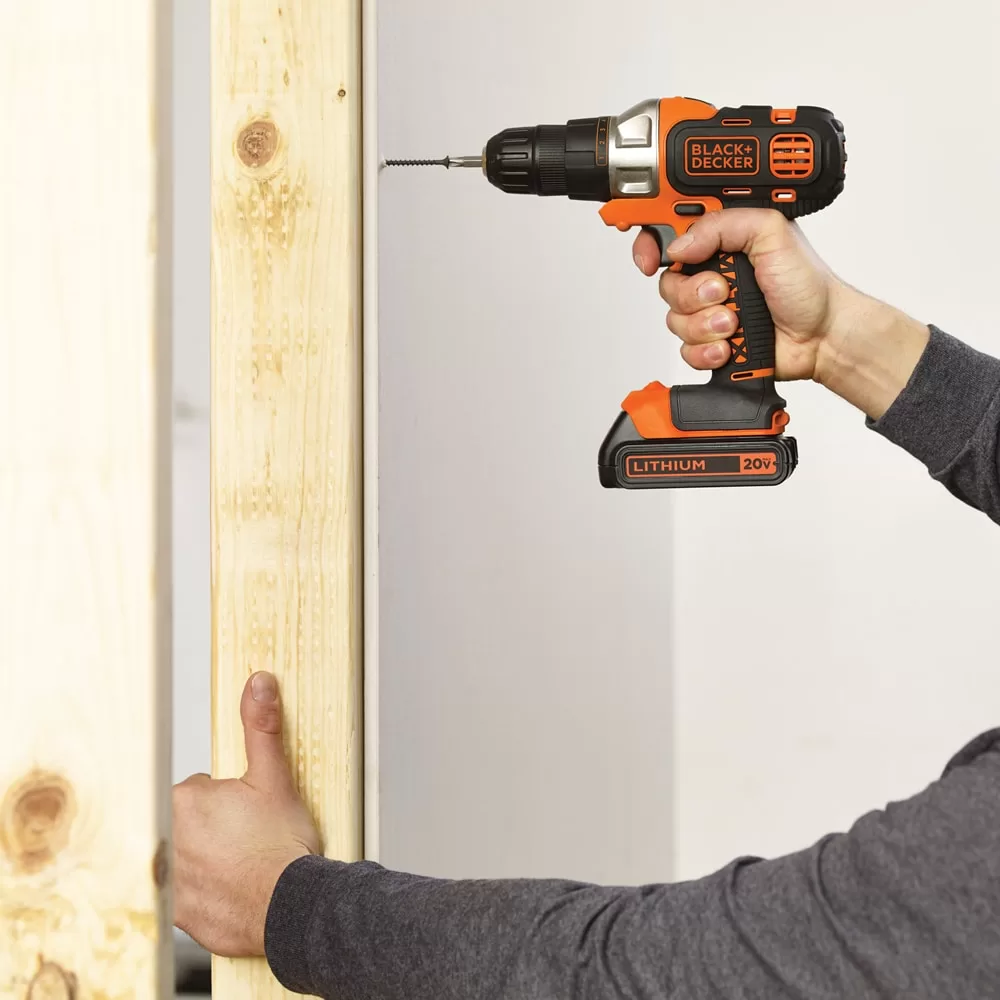 BLACK+DECKER Matrix 20-volt Max 3/8-in Keyless Cordless Drill(1 Li-ion Battery Included and Charger Included)